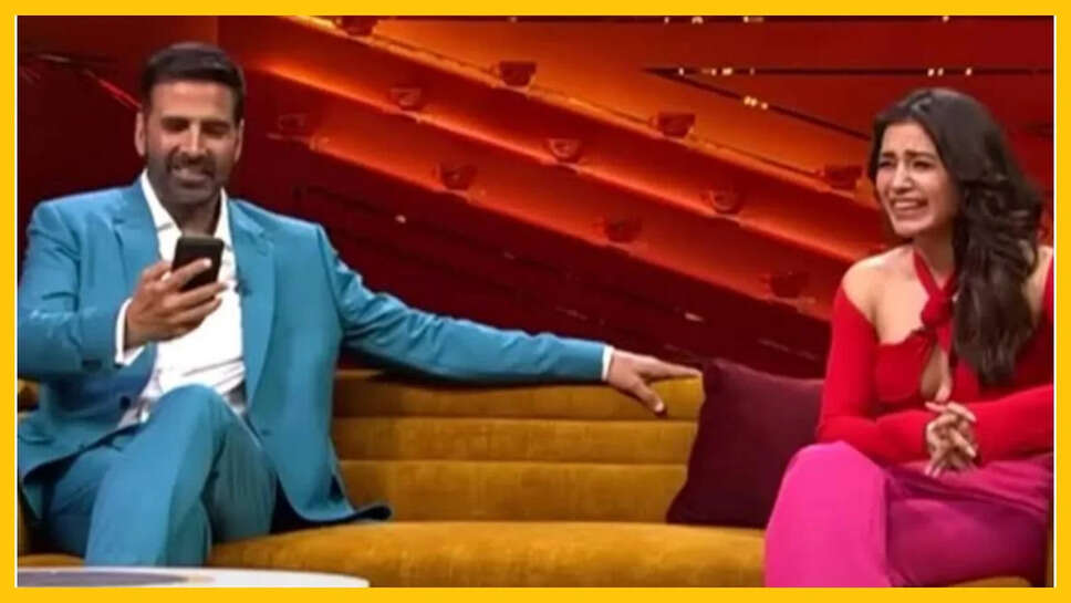 कॉफ़ी साथ करण सीजन 7: अक्षय कुमार और सामंथा रुथ प्रभु ने एक मजेदार दंगा शुरू किया - देखें